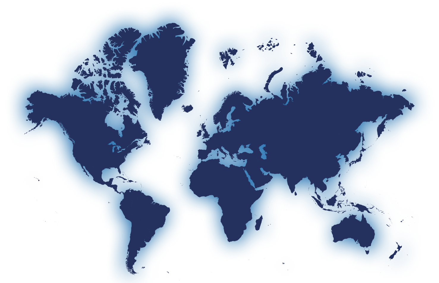 World Map with Locations